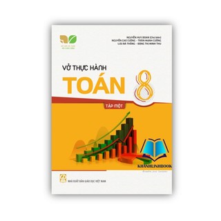 Sách - Combo Vở thực hành Toán 8 tập 1 + 2 (Kết nối tri thức với cuộc sống)