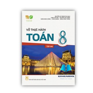 Sách - Combo Vở thực hành Toán 8 tập 1 + 2 (Kết nối tri thức với cuộc sống)