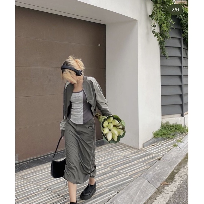 Chân váy dài pass đồ