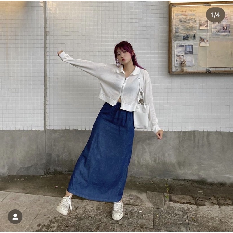 Chân váy dài pass đồ