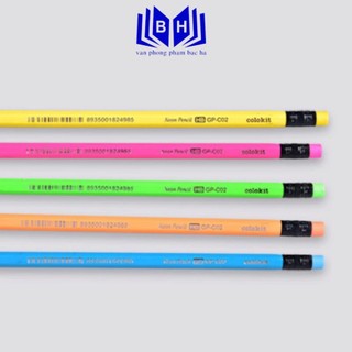 Bút Chì Neon COLOKIT 2B/HB GP-C01/GP-C02
