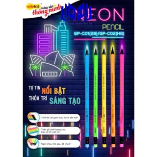 Bút Chì Neon COLOKIT 2B/HB GP-C01/GP-C02