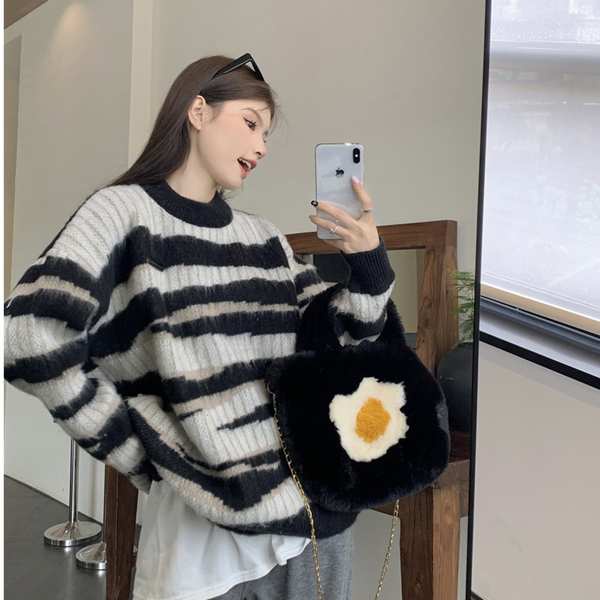 Áo sweater Thiết Kế Mới Thời Trang Mùa Thu Đông Dành Cho Nữ