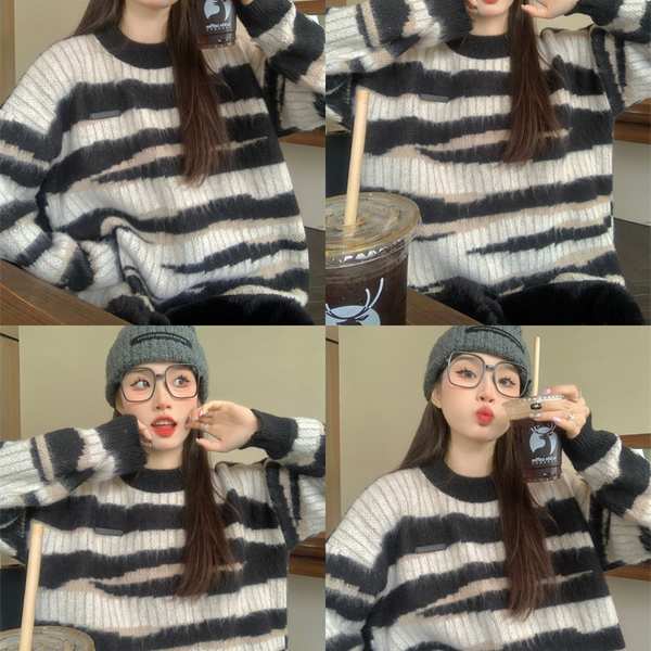 Áo sweater Thiết Kế Mới Thời Trang Mùa Thu Đông Dành Cho Nữ