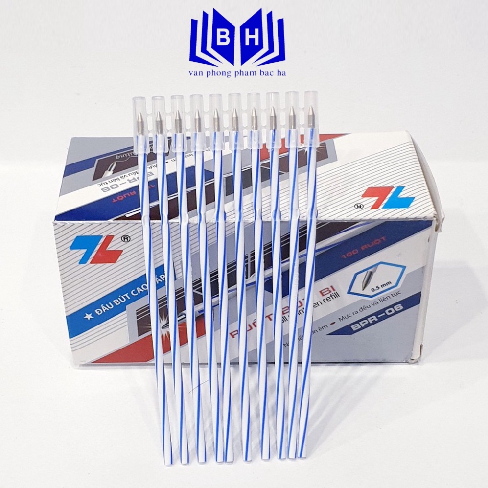 Ruột bút bi Thiên Long BPR-06 thay thế cho bút TL-027, FO-039 ngòi 0.5mm
