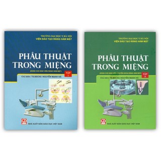 Sách - combo phẫu thuật trong miệng - tập 1 + tập 2