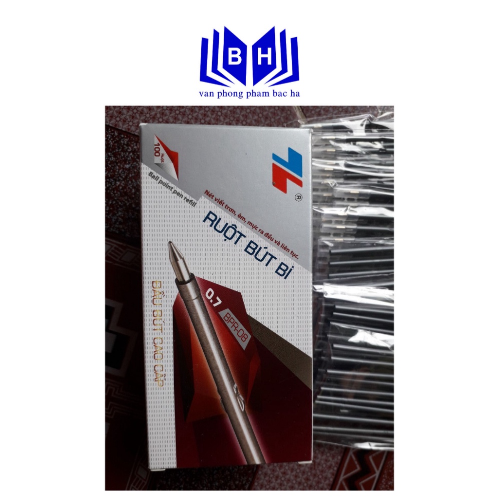 Ruột bút bi Thiên Long BPR-08 thay cho bút bi TL-036 ngòi 0.7mm