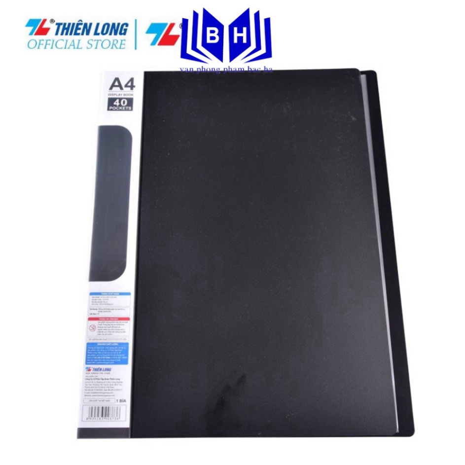 Bìa 40 lá/ File 40 lá A4 FlexOffice FO-DB008 - Bìa lá/ File lá Thiên Long