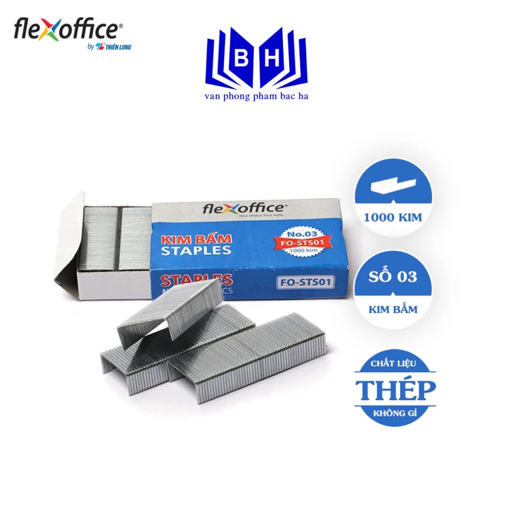 Kim bấm số 3 Flexoffice FO-STS01 - Đạn ghim số 3