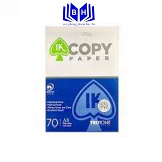 Ram giấy A3 70 gsm IK Copy (500 tờ)