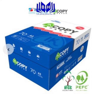 Ram giấy A3 70 gsm IK Copy (500 tờ)
