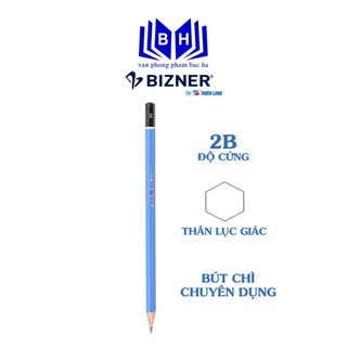 Bút chì gỗ cao cấp 2b bizner biz-p02