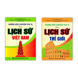 Sách - combo những mẩu chuyện thú vị trong lịch sử việt nam + thế giới