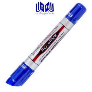 Bút lông dầu flexoffice fo-pm011 - bút dạ dầu - bút lông dầu thiên long flexoffice fo-pm011 - bút dạ dầu 2 đầu bút