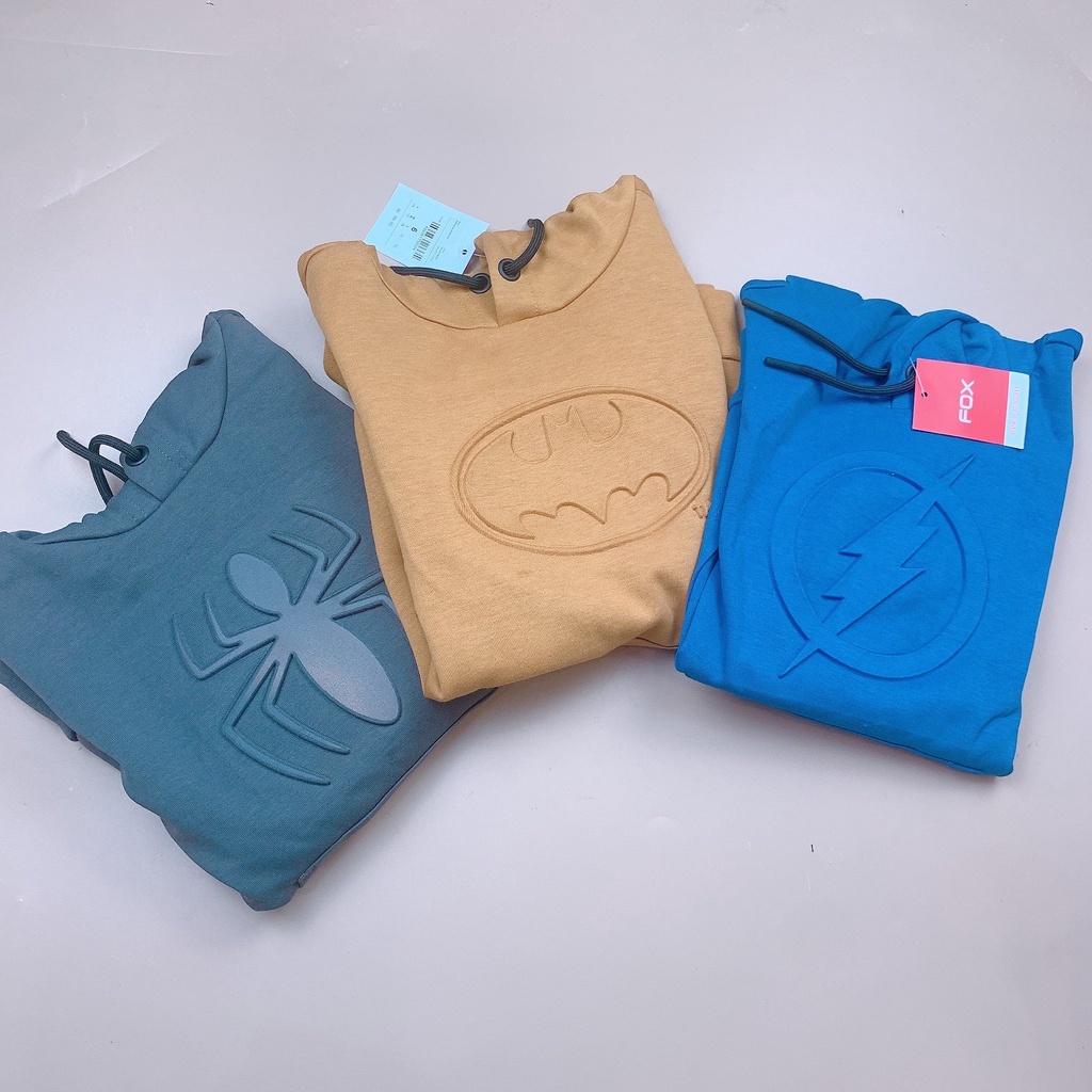 Áo nỉ FOX nhiều màu BT size 4- 18y