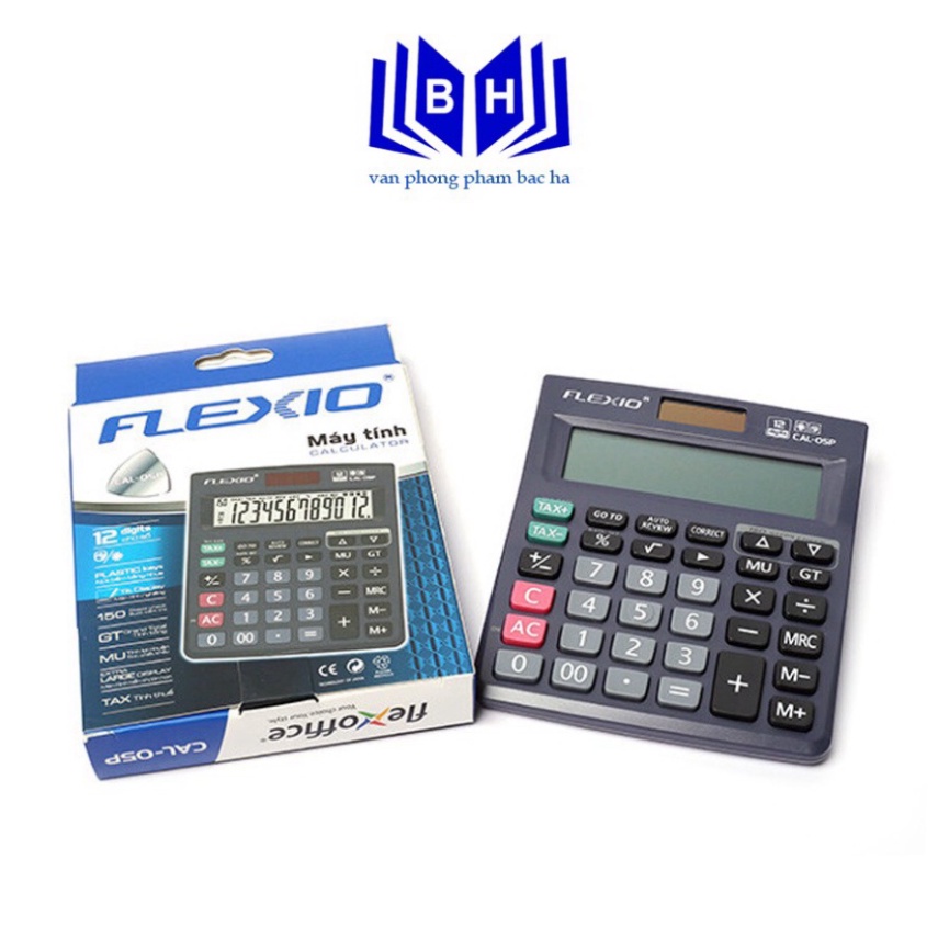 Máy tính Flexoffice FLEXIO CAL-05P - Máy tính cầm tay - máy tính 12 số...