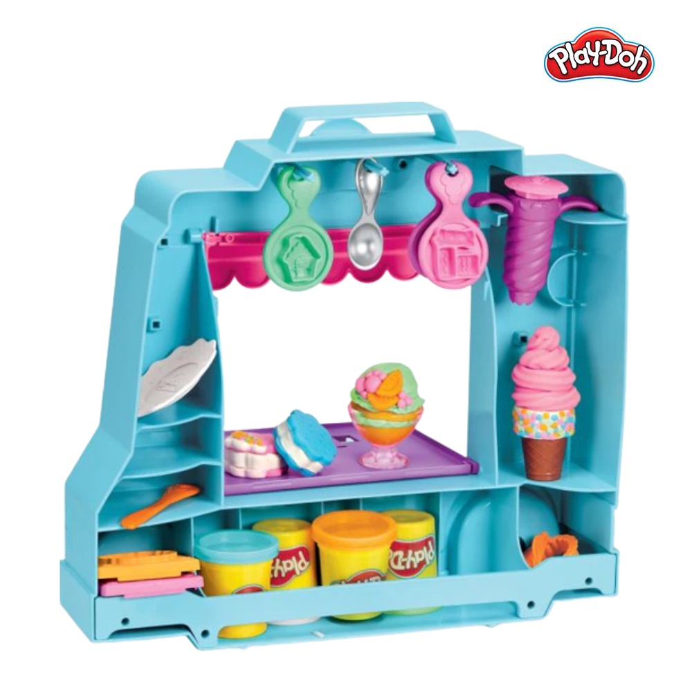 Bộ đồ chơi đất nặn xe kem di động Play-Doh F1390