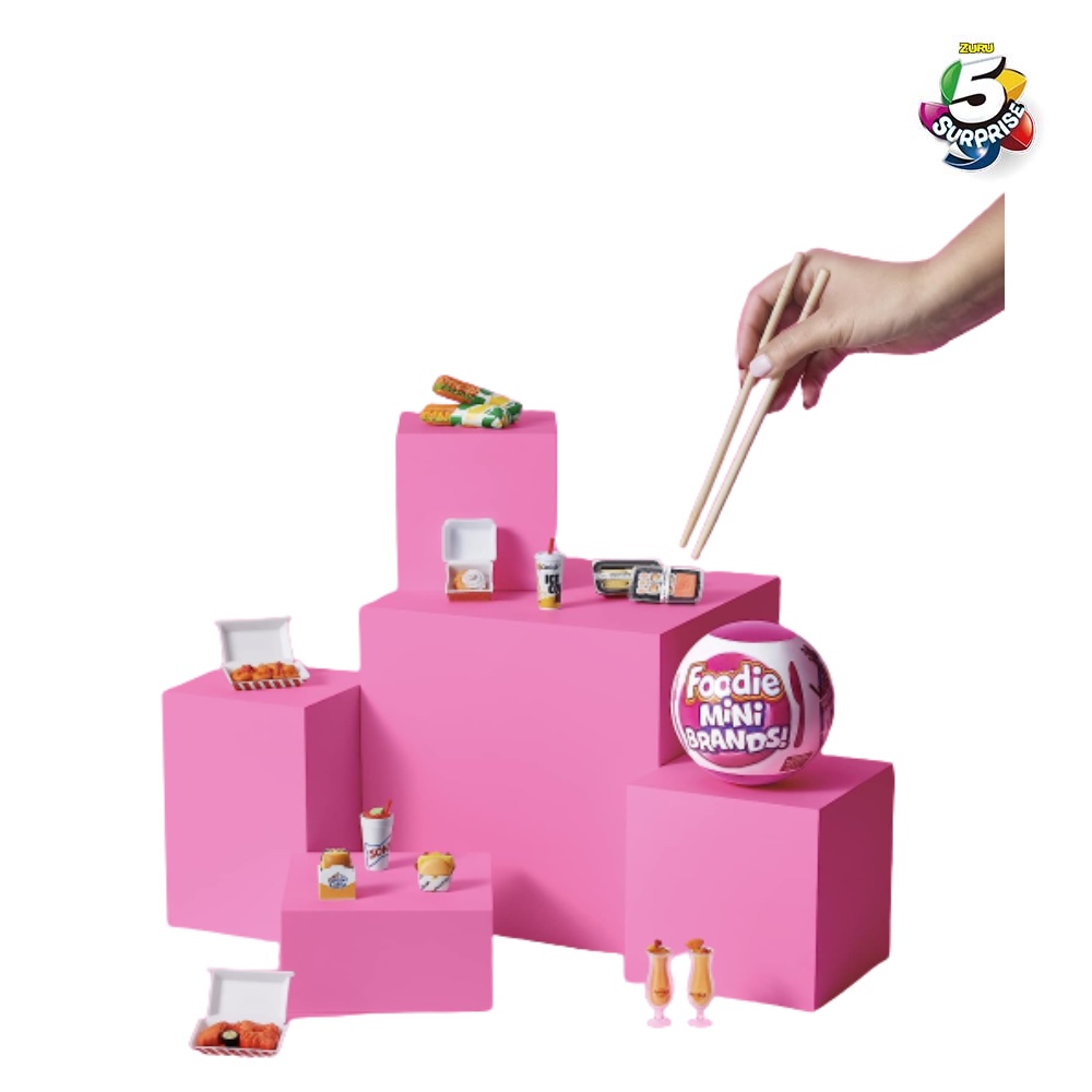 tiNiStore-Đồ chơi trứng sưu tập Foodie Mini Brands 5 Surprise S2 77438