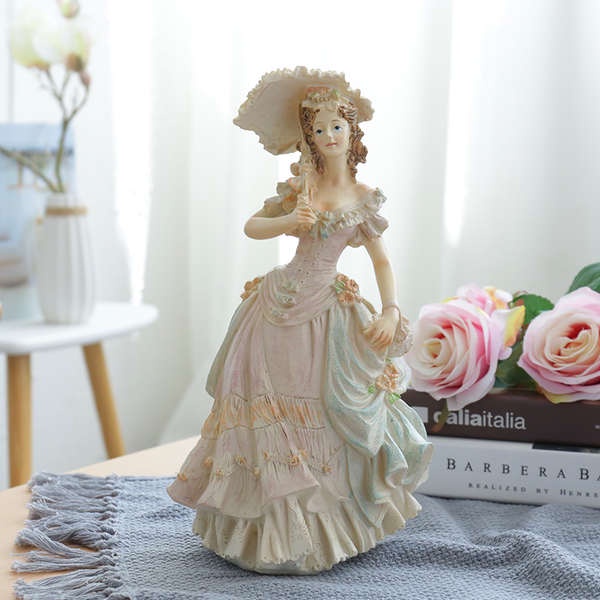 Victoria Tượng Thủ Công Hình Cô Gái Thiết Kế Hiện Đại Sáng Tạo Trang Trí Nhà Cửa