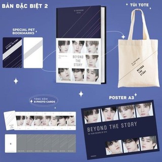 Sách - 10-year record of bts - beyond the story - bìa cứng - azvietnam