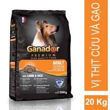 Thức ăn cho chó Ganador tải 20kg