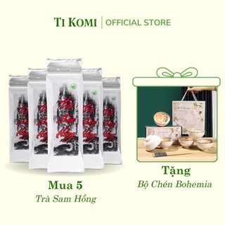 Trà sâm hồng trà thảo mộc thanh nhiệt mát gan an thần dễ ngủ hỗ trợ đau dạ dà