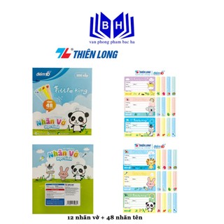 Nhãn vở thiên long điểm 10 tp-nbl005
