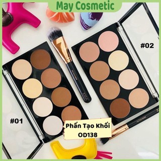 Phấn tạo khối và highlight odbo pro palette od138 thái lan