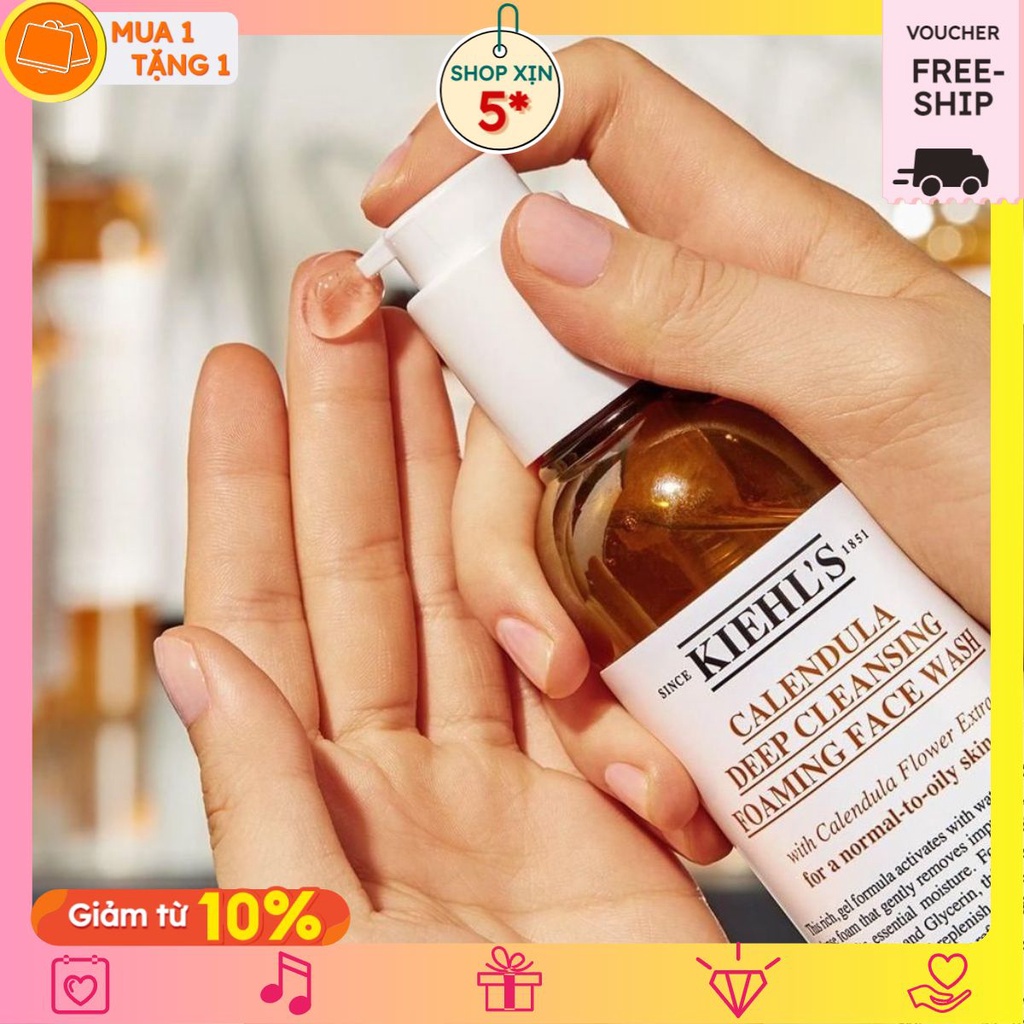 𝑲𝑰𝑬𝑯𝑳'𝑺 Sữa Rửa Mặt Hoa Cúc 230ml - Toner Hoa Cúc 250ml