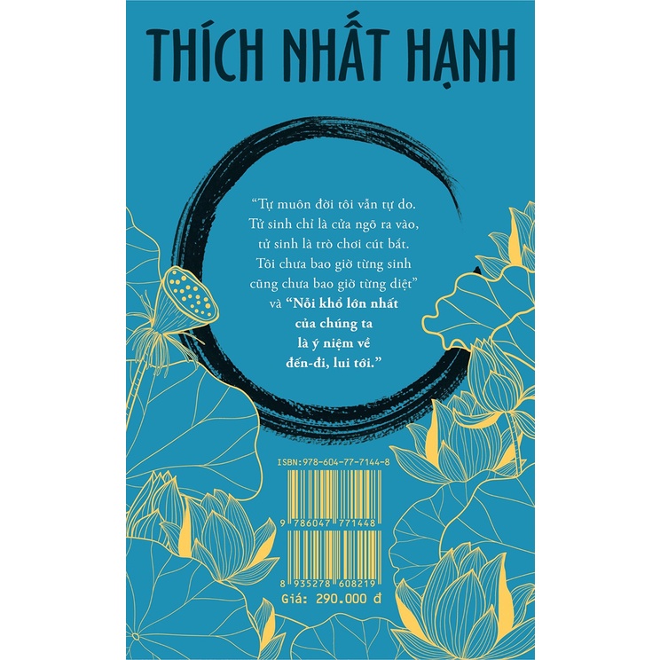 Sách - Không Diệt Không Sinh Đừng Sợ Hãi - Bìa Cứng - Phiên Bản Đặc Biệt - Tặng Kèm Postcard + Bút Chì Khắc Tên