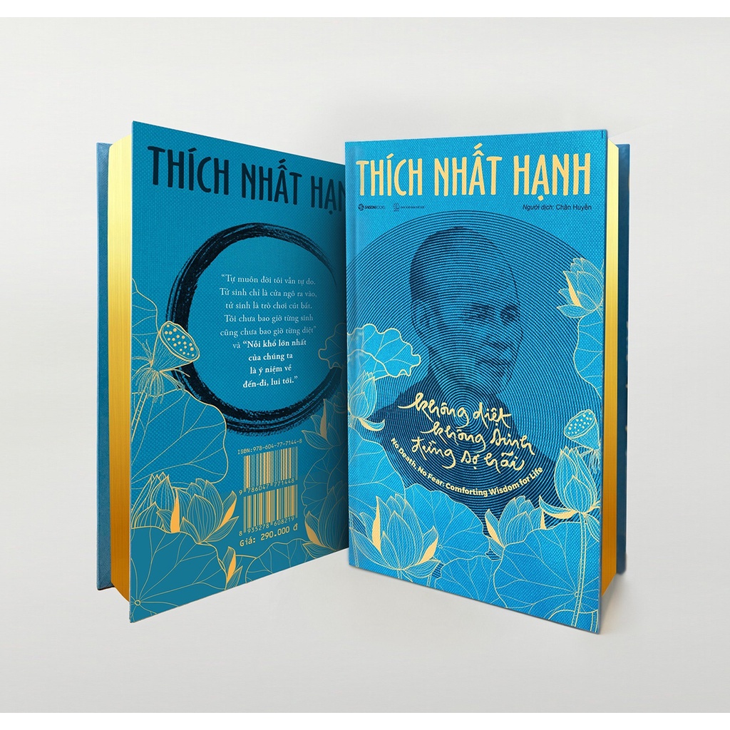 Sách - Không Diệt Không Sinh Đừng Sợ Hãi - Bìa Cứng - Phiên Bản Đặc Biệt - Tặng Kèm Postcard + Bút Chì Khắc Tên