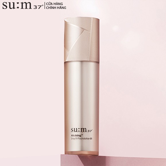 [Mã COSLUX09 giảm 120K đơn 1500K] Kem nền che khuyết điểm Su:m37 Air Rising TF Stay Fit Foundation SPF35 PA++ 40ml