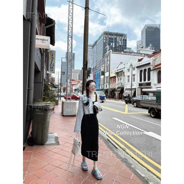 Váy 2 dây ôm body