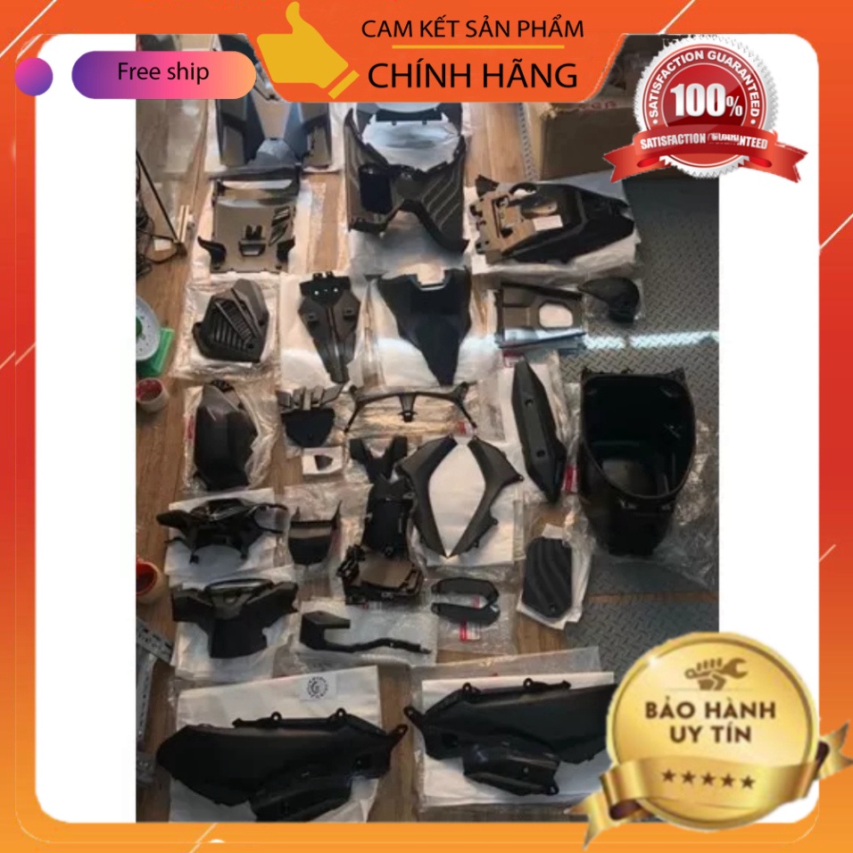 Bộ nhựa nhám VARIO đời 2018 - 2021 125/150 nhập chính hãng Honda