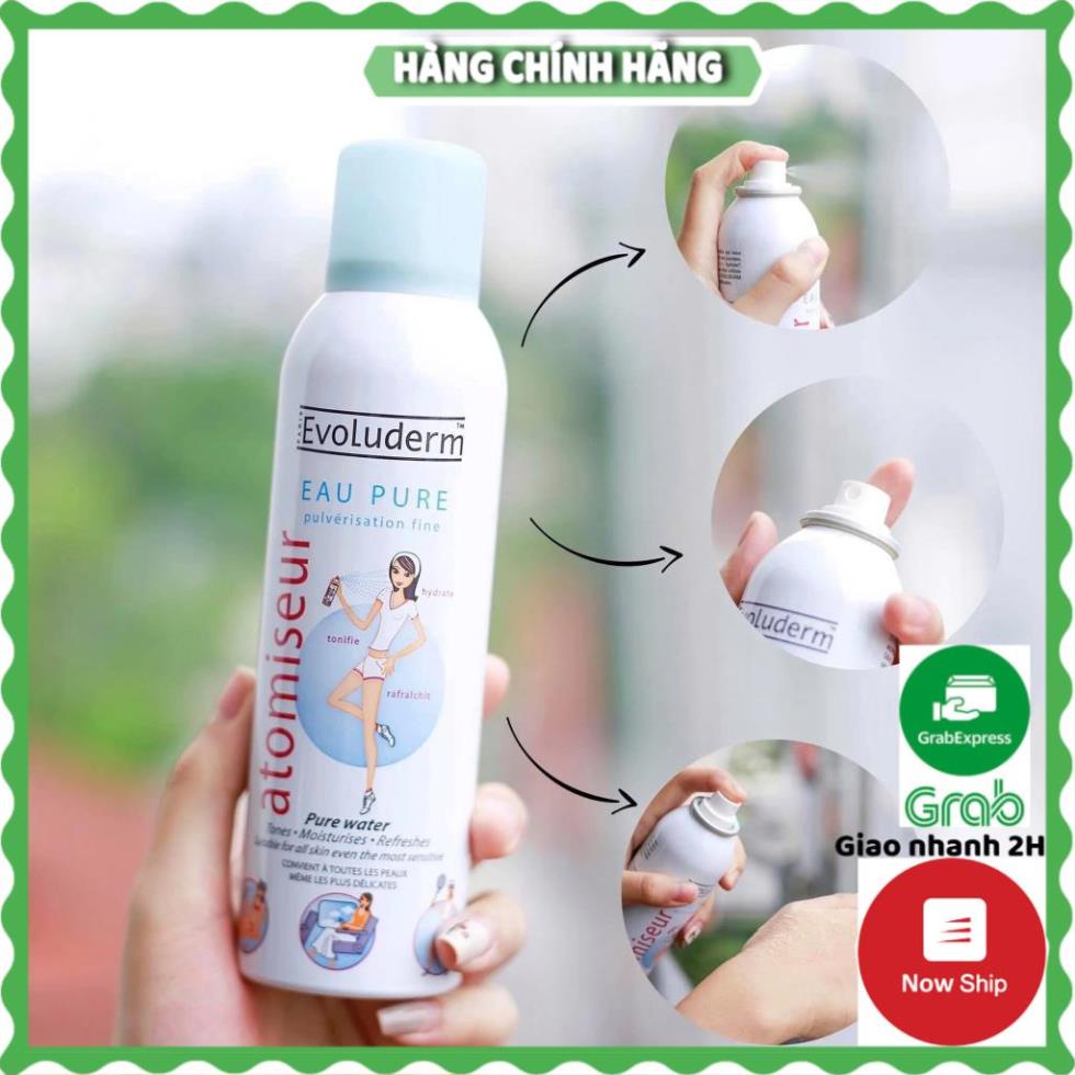 Xịt Khoáng Evoluderm Atomiseur Eau Pure Dưỡng Da, Cấp Ẩm 400ML - PUKA SHOP | BigBuy360 - bigbuy360.vn