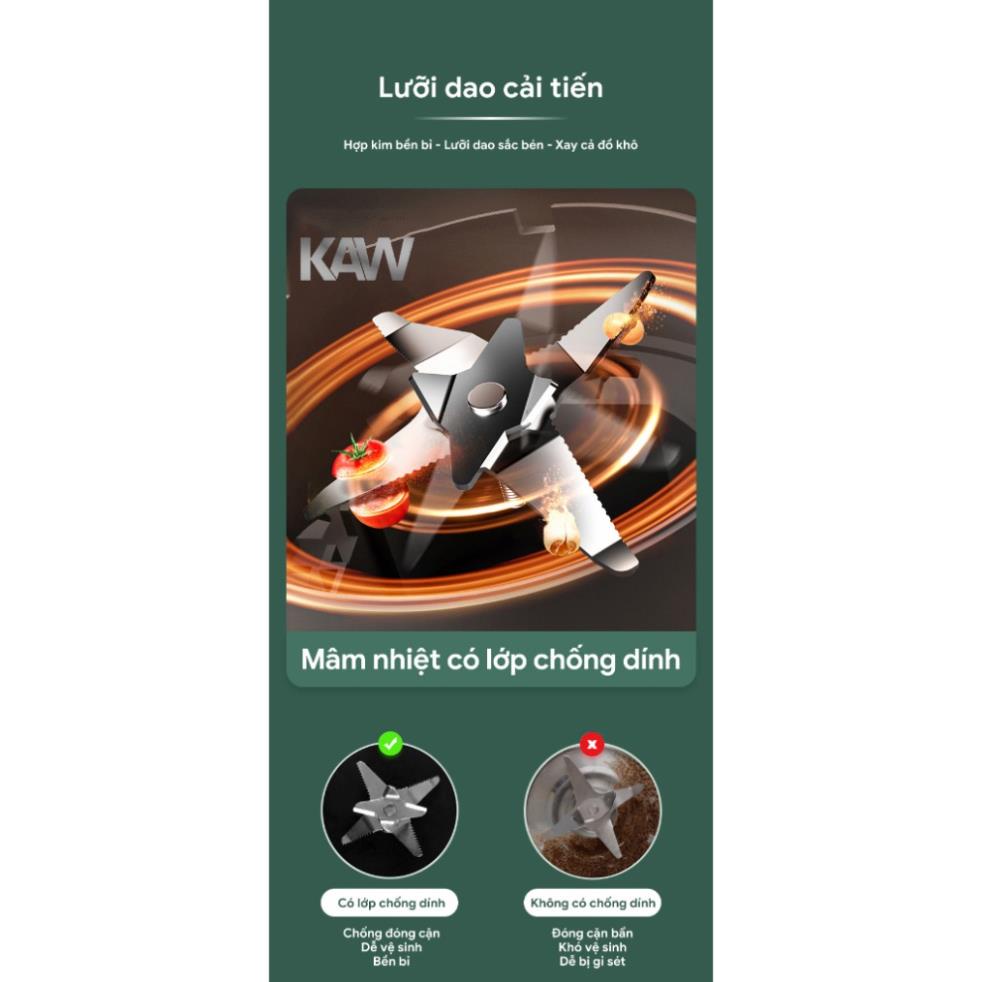 Máy làm sữa hạt SEKA E400 1700 ml chính hãng 14 chức năng công suất 1800w, bảo hành 24 tháng ...