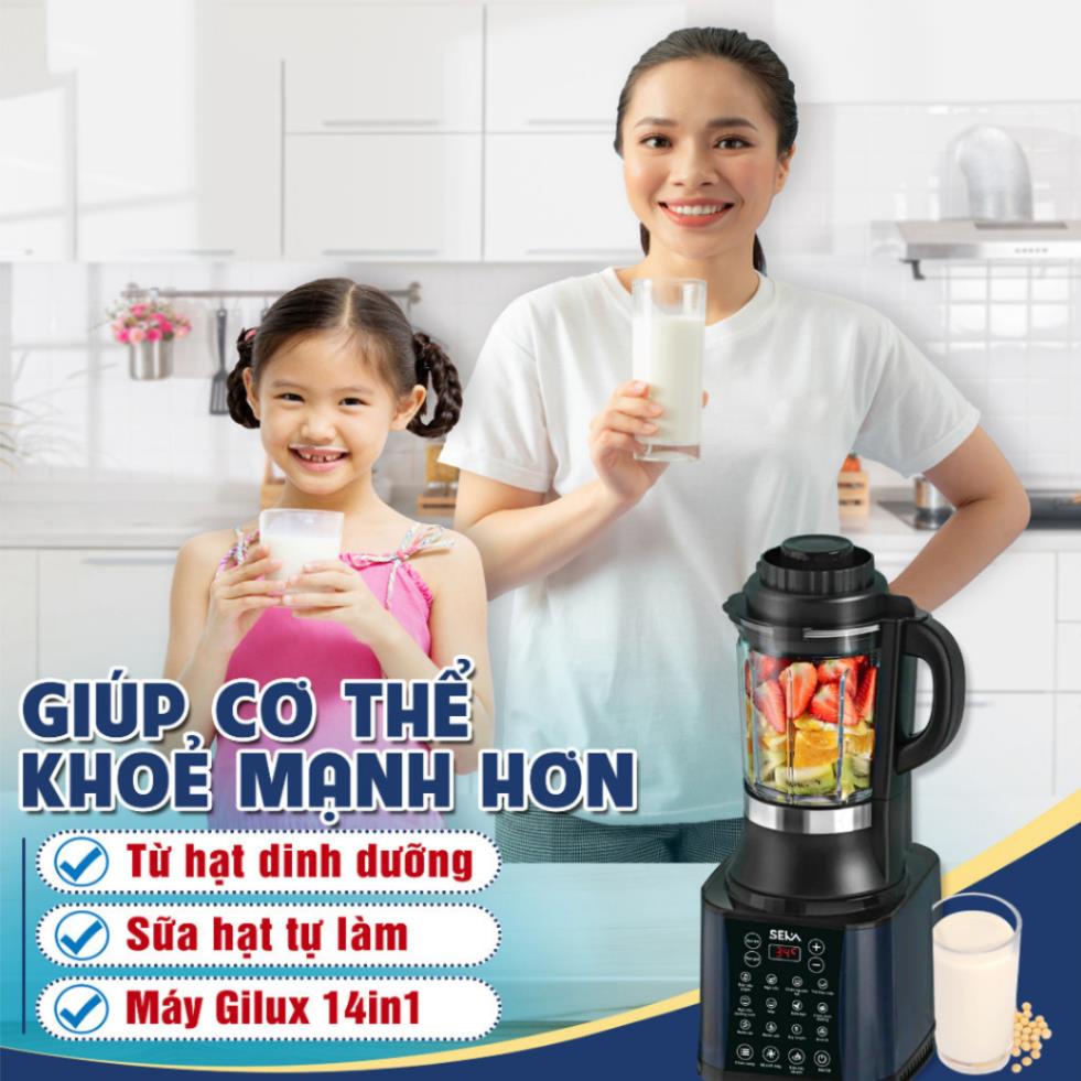 Máy làm sữa hạt SEKA E400 1700 ml chính hãng 14 chức năng công suất 1800w, bảo hành 24 tháng ...