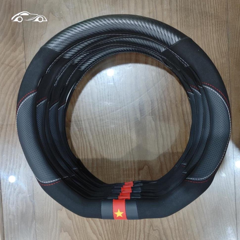 Bọc vô lăng ô tô dáng Dcut cho KIA SELTOS, SUZUKI XL7, SUZUKI ERTIGA, SUZUKI SWIFT, BEJING X7, SONET, CUSTIN, SWIFT