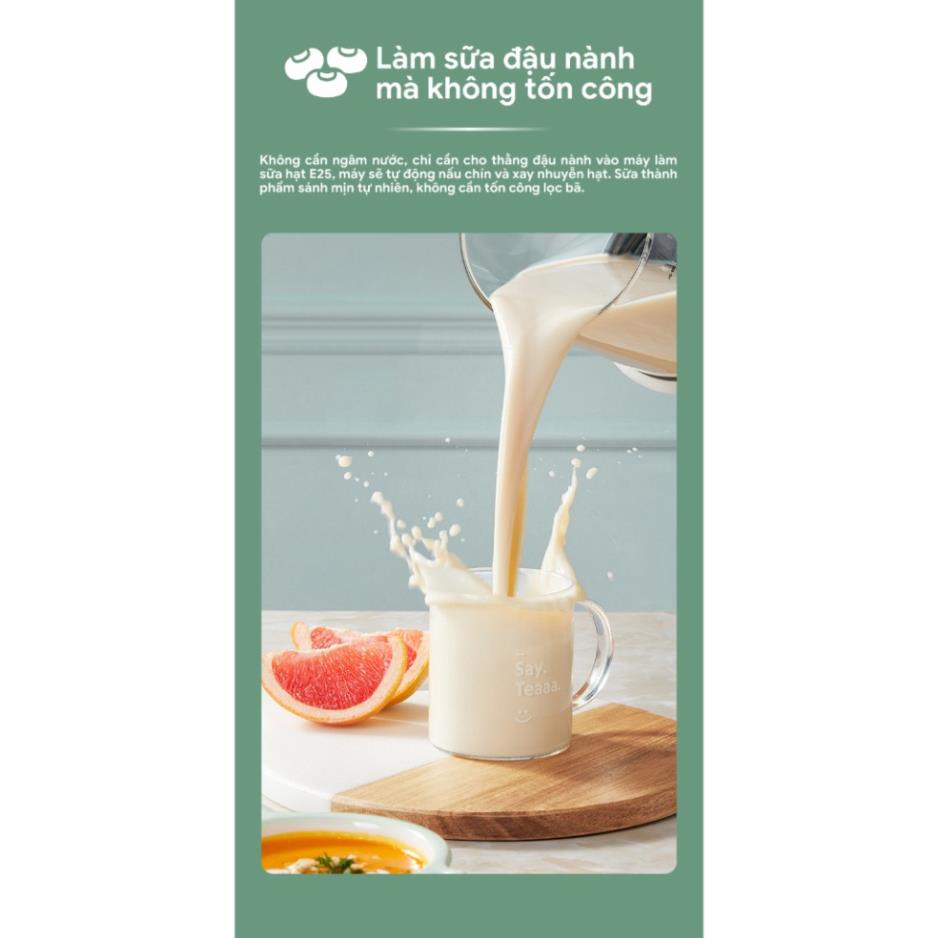 Máy làm sữa hạt đa năng SEKA E300 12 chức năng 1750ml.