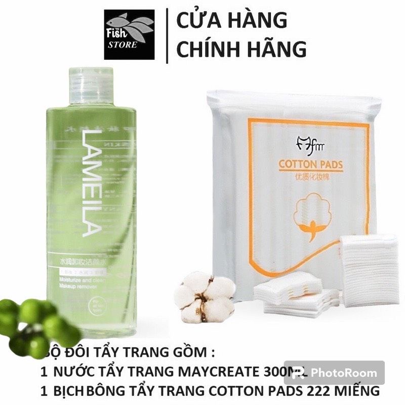 Nước tẩy trang 300ml Lamelila Tẩy Trang Cho Mọi Loại Da