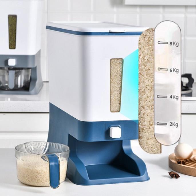 Thùng Đựng Gạo Thông Minh Seka Dung Tích 12kg bảo hành 12 tháng