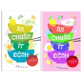 Sách - combo 2 cuốn ăn chuẩn ít bệnh - huy hoàng
