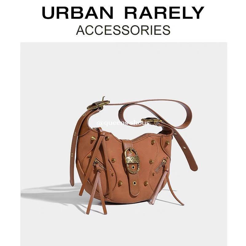 Niche Túi Đeo Chéo Da Lộn Thời Trang Thu Đông 2023 Cho Nữ