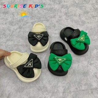 Dép sục bé gái - Sục nơ siêu nhẹ cho bé