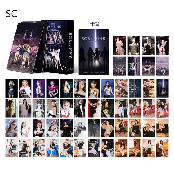 Blackpink card lomo card blackpink Blackpink mực xung quanh thẻ bộ sưu tập thẻ nhỏ BPTG THE GAME cùng một thẻ LOMO thẻ lomo cần hỗ trợ