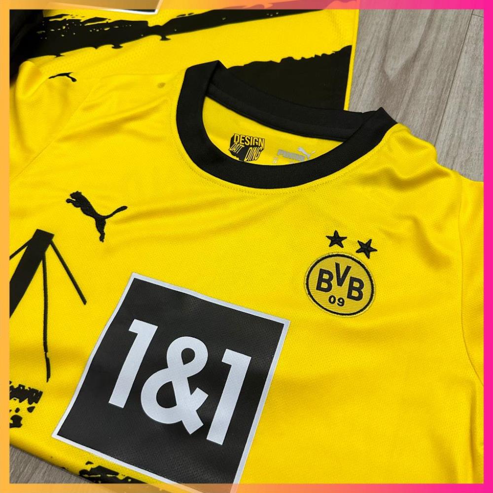Áo Bóng Đá CLB Dortmund 2023/24 Trẻ Em, Người Lớn - Vải Thái Chuẩn Áo Đấu Dortmund 23/24