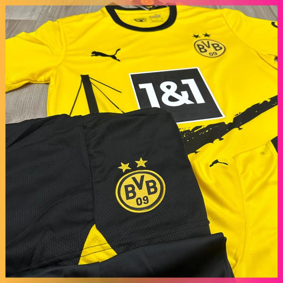 Áo Bóng Đá CLB Dortmund 2023/24 Trẻ Em, Người Lớn - Vải Thái Chuẩn Áo Đấu Dortmund 23/24