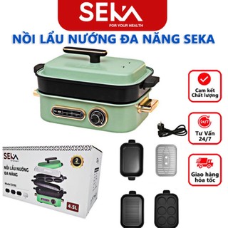 [Chính hãng] Nồi Lẩu Nướng Đa Năng SEKA SK86 - Công Suất Lớn, Kiểm Soát Nhiệt An Toàn, Có Khay Thay Thế Chuyên Dụng ...