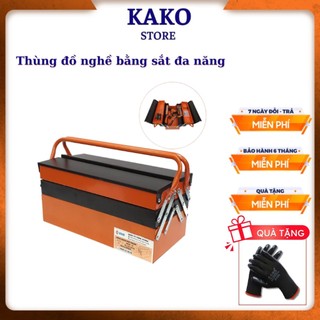 Thùng đựng đồ nghề bằng sắt, Hộ đựng dụng cụ đa năng, dụng cụ sửa chữa Kako store