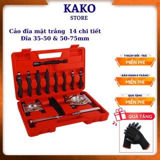 Cảo bạc đạn KAKO, bộ cảo đĩa đôi , vam đĩa chặn tháo vòng bi 14  chi tiết, Kako Store